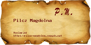Pilcz Magdolna névjegykártya
